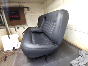 CUSTOM FOAM AND SPRING WORK ON A C10 BENCH SEAT