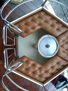 CAROUSEL BUTTON TUFT UPHOLSTERY