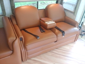 Ultra Leather Couch and Dinette