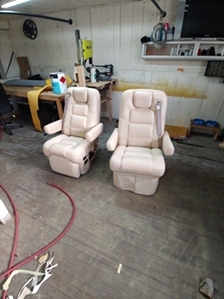 CAPTAIN CHAIR UPHOLSTERY