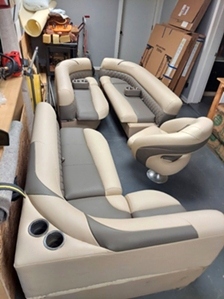 CUSTOM PONTOON UPHOLSTERY