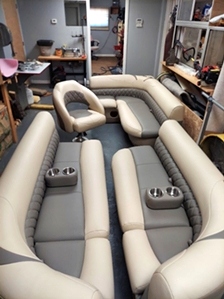 CUSTOM PONTOON UPHOLSTERY