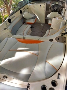 TENNESSEE THEME BOAT UPHOLSTERY